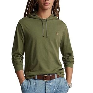 Ralph Lauren Men's Olive Hoodie